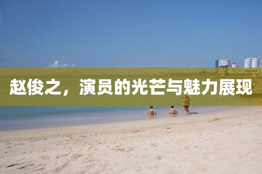 赵俊之，演员的光芒与魅力展现