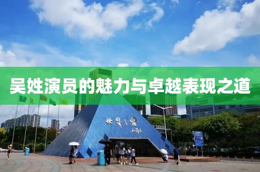 吴姓演员的魅力与卓越表现之道