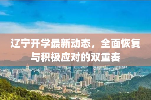 辽宁开学最新动态，全面恢复与积极应对的双重奏