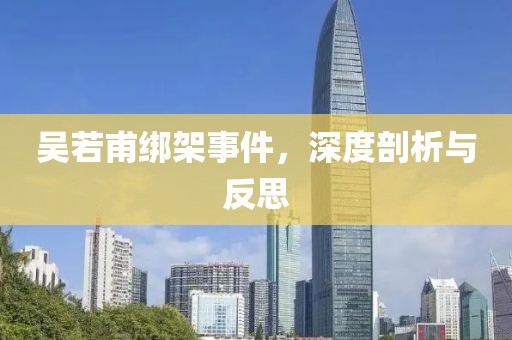 吴若甫绑架事件，深度剖析与反思
