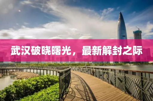 武汉破晓曙光，最新解封之际