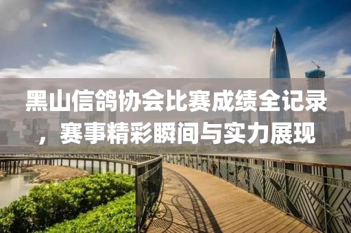 黑山信鸽协会比赛成绩全记录，赛事精彩瞬间与实力展现